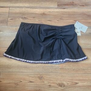 Profile By Gottex Black Swim Skirt
